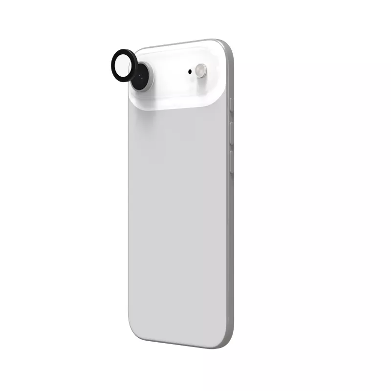 InvisibleShield Glass Elite (CameraRings) objektyvų apsauga, skirta Apple iPhone 17 Air, juoda