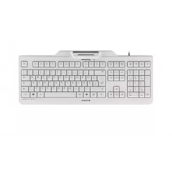 CHERRY KC 1000 SC klaviatūra, skirta biurui, USB, QWERTY, šiaurietiška, juoda
