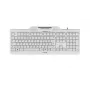 CHERRY KC 1000 SC klaviatūra, skirta biurui, USB, QWERTY, šiaurietiška, juoda