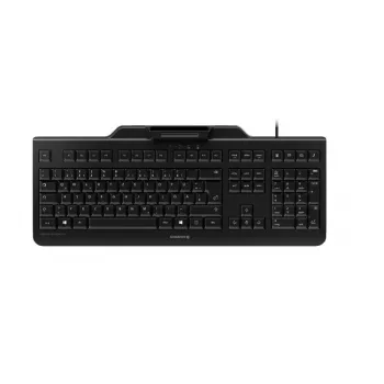 CHERRY JK-A0400EU-2 klaviatūra Biuro USB QWERTY JAV anglų Juoda