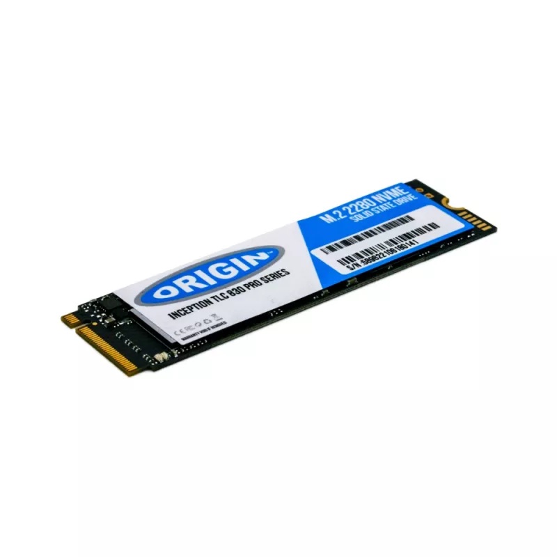 SSD Origin Inception 1TB NVMe M.2 3D TLC (80mm) — 2100MB/s skaitymo, 1900MB/s rašymo