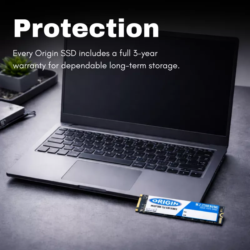 Origin Storage Inception SSD 512GB NVMe M.2 30mm, 512 GB, M.2, 2750 MB/s