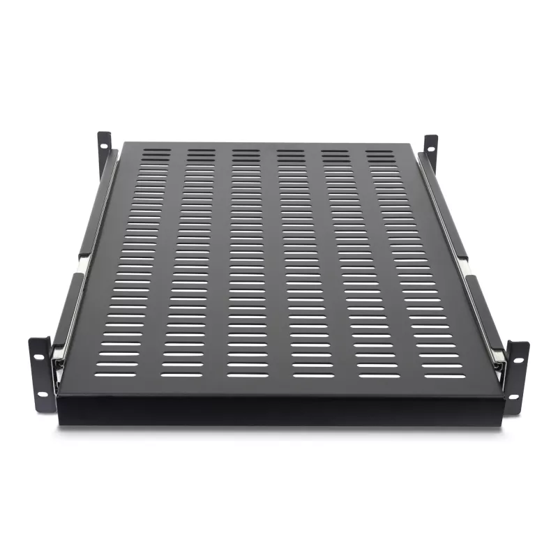 StarTech.com 2U slankioji serverio stovo montavimo lentyna – 20–30 colių reguliuojamas montavimo gylis – ventiliuojama – 22,7 kg – tvirta universali 19” stovo lentyna įrangos stovui – 61 cm gylio