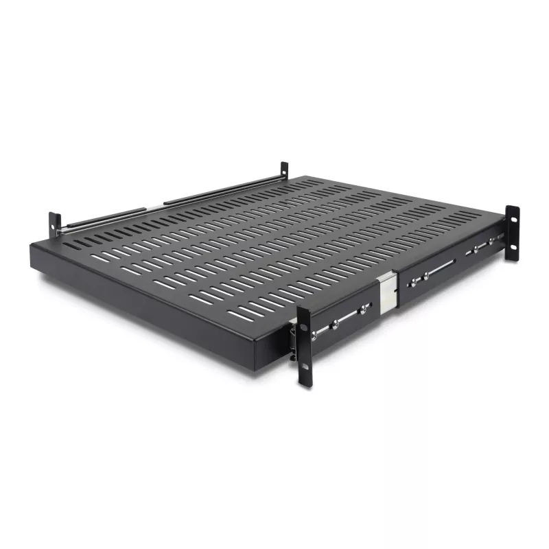 StarTech.com 2U slankioji serverio stovo montavimo lentyna – 20–30 colių reguliuojamas montavimo gylis – ventiliuojama – 22,7 kg – tvirta universali 19” stovo lentyna įrangos stovui – 61 cm gylio