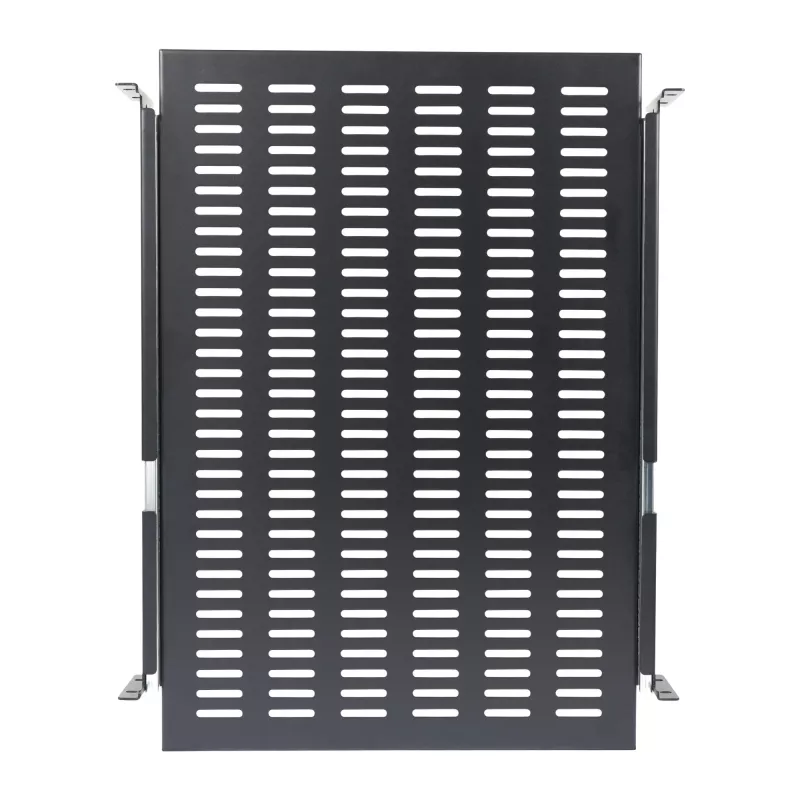 StarTech.com 2U slankioji serverio stovo montavimo lentyna – 20–30 colių reguliuojamas montavimo gylis – ventiliuojama – 22,7 kg – tvirta universali 19” stovo lentyna įrangos stovui – 61 cm gylio