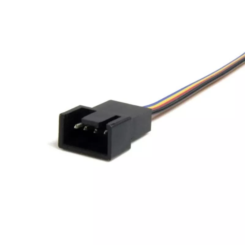 StarTech.com 12 colių 4 kontaktų ventiliatoriaus maitinimo ilginimo laidas - V/Ž, Molex (4 kontaktų), Molex (4 kontaktų), 0,305 m, Vyriška, Moteriška, Tiesus