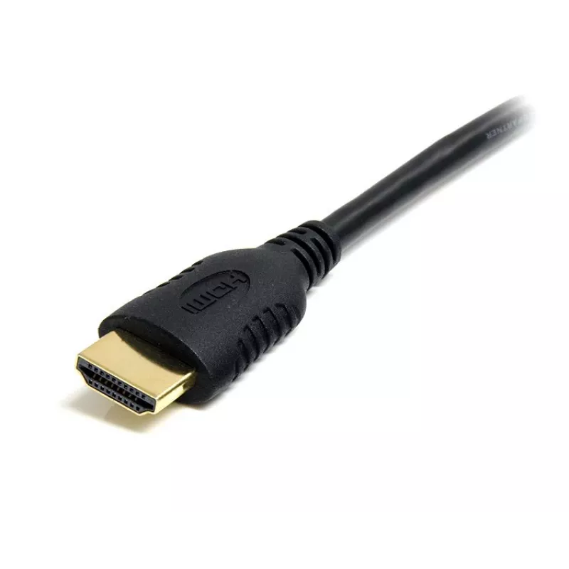StarTech.com 50 cm laidas Mini HDMI į HDMI su eternetu - 4K 30Hz didelės spartos Mini HDMI į HDMI adapterio laidas - Mini HDMI Type-C įrenginys prie HDMI monitoriaus/ekrano - patvarus vaizdo keitiklio laidas