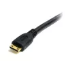 StarTech.com 50 cm laidas Mini HDMI į HDMI su eternetu - 4K 30Hz didelės spartos Mini HDMI į HDMI adapterio laidas - Mini HDMI Type-C įrenginys prie HDMI monitoriaus/ekrano - patvarus vaizdo keitiklio laidas
