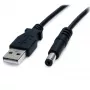 StarTech.com USB į 5,5 mm maitinimo laidą – M tipo cilindrinė jungtis – 2 m, 2 m, USB, M tipo cilindrinė jungtis