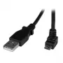 StarTech.com 2 m Micro USB laidas – A į žemyn nukreiptą Micro B