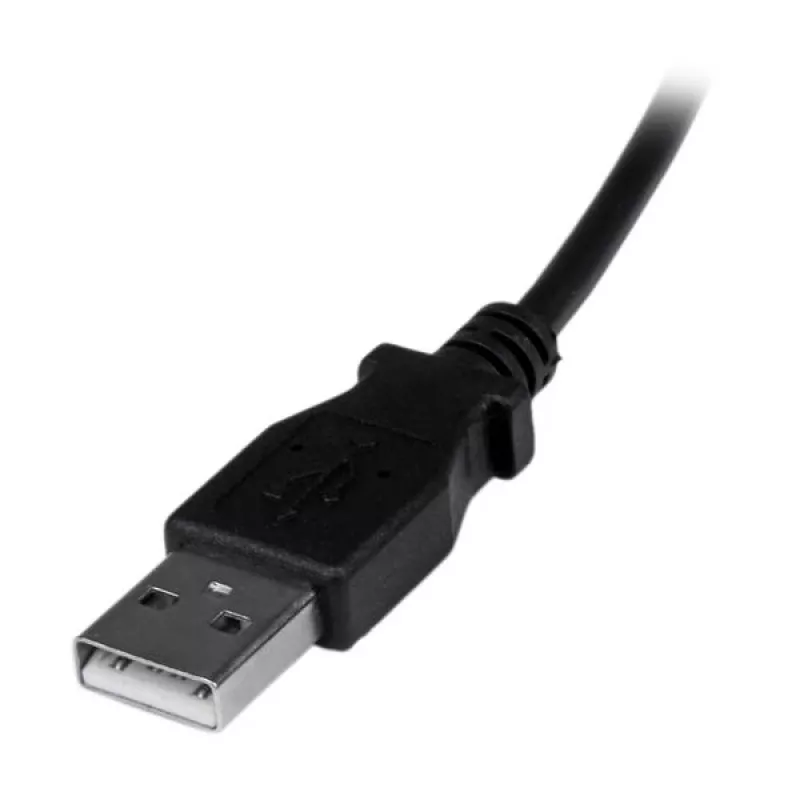 StarTech.com 2 m Micro USB laidas – A į žemyn nukreiptą Micro B