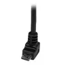 StarTech.com 2 m Micro USB laidas – A į žemyn nukreiptą Micro B