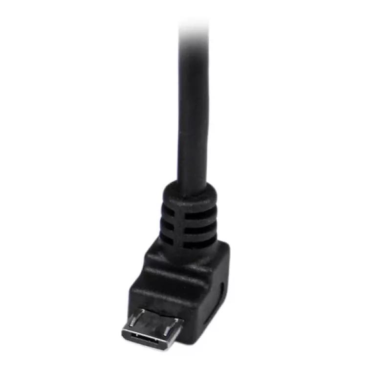 StarTech.com 2 m Micro USB laidas – A į žemyn nukreiptą Micro B