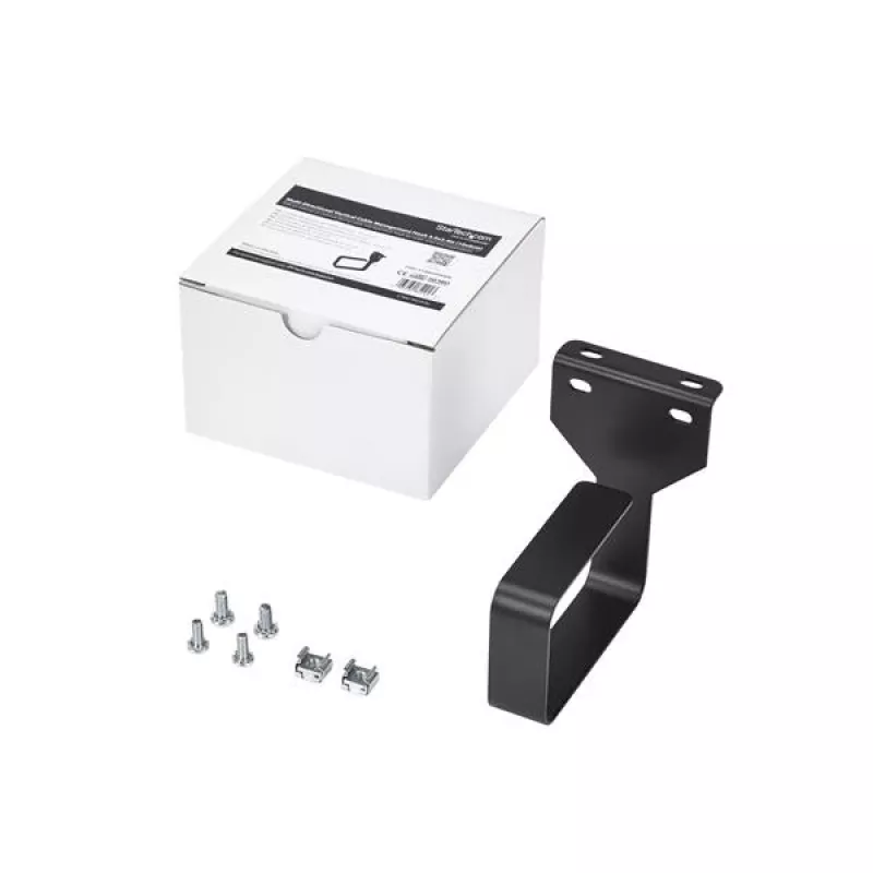 StarTech.com universalus vertikalus serverių stelažų kabelių tvarkymo D-žiedas, 2,4x3,9 col. (6x10 cm)