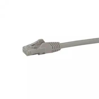 StarTech.com 7m CAT6 Ethernet kabelis - Pilkas CAT 6 Gigabit Ethernet laidas - 250MHz 100W PoE RJ45 UTP tinklo / komutacinis kabelis be užkliuvimų su įtempimo sumažinimu, individualiai išbandytas