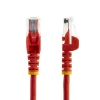 StarTech.com Cat5e eterneto komutacinis kabelis su neužkliūvančiomis RJ45 jungtimis – 5 m, raudonas