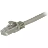 StarTech.com 1,5 m CAT6 eterneto kabelis – pilkas CAT 6 gigabitinio eterneto laidas – 250 MHz 100 W PoE RJ45 UTP tinklo / komutacinis kabelis be užkabinimų su įtempimo mažinimu, išbandytas individualiai