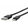 USB A į USB C kabelis MOBILIS 020013 — 1 m, duomenys 0,48 Gbit/s, juodas