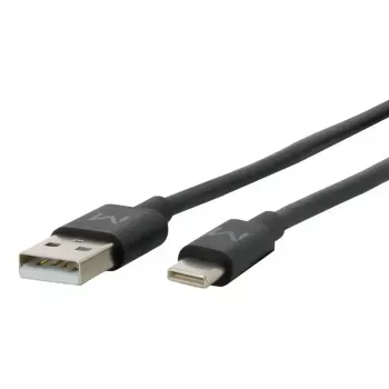 USB A į USB C kabelis MOBILIS 020013 — 1 m, duomenys 0,48 Gbit/s, juodas