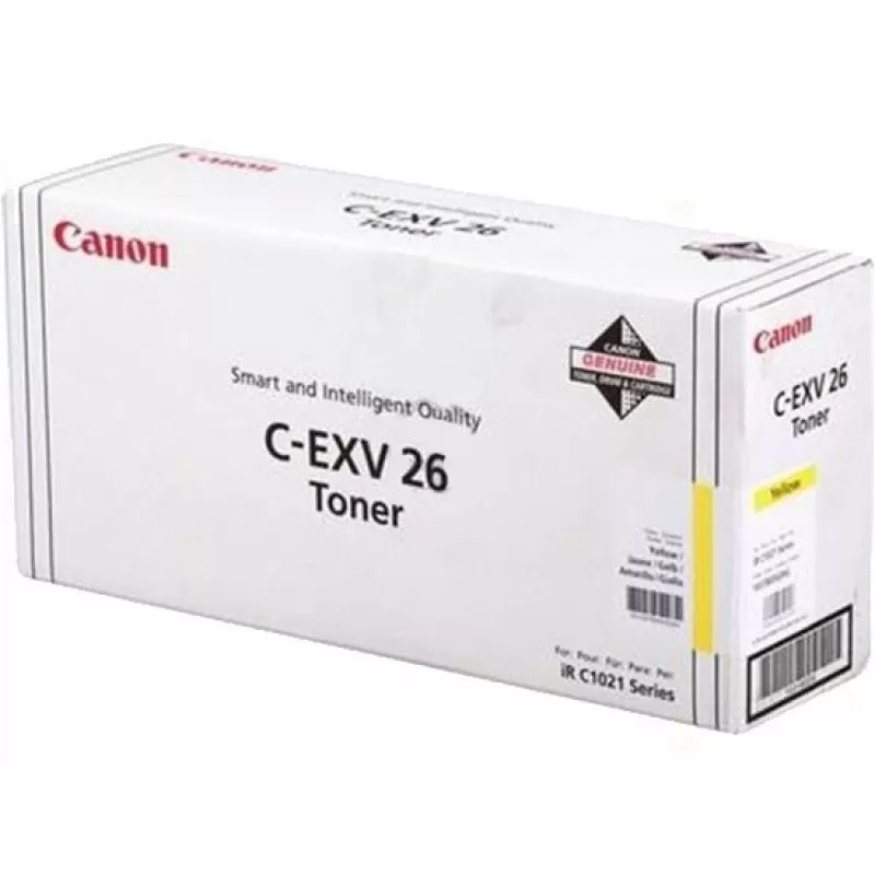 Tonerio kasetė Canon C-EXV 26 6000 puslapių Geltona