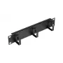 Kabelių žiedas EQUIP EZMR-10-B — metalinis, juodas, stovo priedas, 1 vnt., 174 g