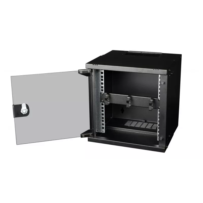 Kabelių žiedas EQUIP EZMR-10-B — metalinis, juodas, stovo priedas, 1 vnt., 174 g