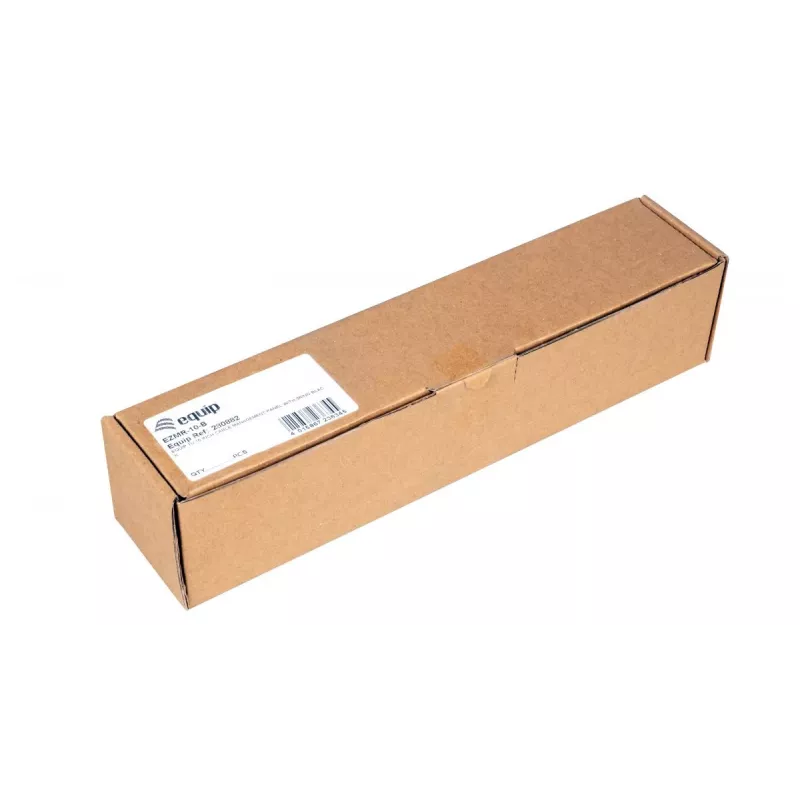 Kabelių žiedas EQUIP EZMR-10-B — metalinis, juodas, stovo priedas, 1 vnt., 174 g