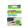 DYMO Authentic D1 etiketės | juodas spausdinimas ant geltonos juostelės | 19 mm x 7 m | lipnios etiketės, skirtos LabelManager etikečių gamybos prietaisams | pagaminta Europoje