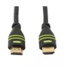 Techly 10 m didelės spartos HDMI laidas su eternetu A/A M/M juodas ICOC HDMI-4-100
