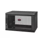 APC NetShelter WX AR106SH4, 6U, 19 colių pataisų spinta, montuojama ant sienos, iš anksto surinkta, 400 mm gylio