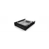 ICY BOX IB-2216StS 8.89 cm (3.5 colio) kietojo disko dėklo laikiklis Juodas