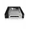 ICY BOX IB-2216StS 8.89 cm (3.5 colio) kietojo disko dėklo laikiklis Juodas