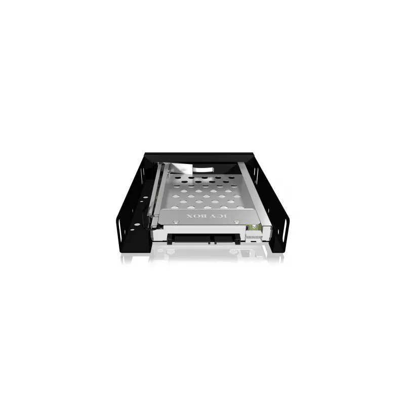 ICY BOX IB-2216StS 8.89 cm (3.5 colio) kietojo disko dėklo laikiklis Juodas
