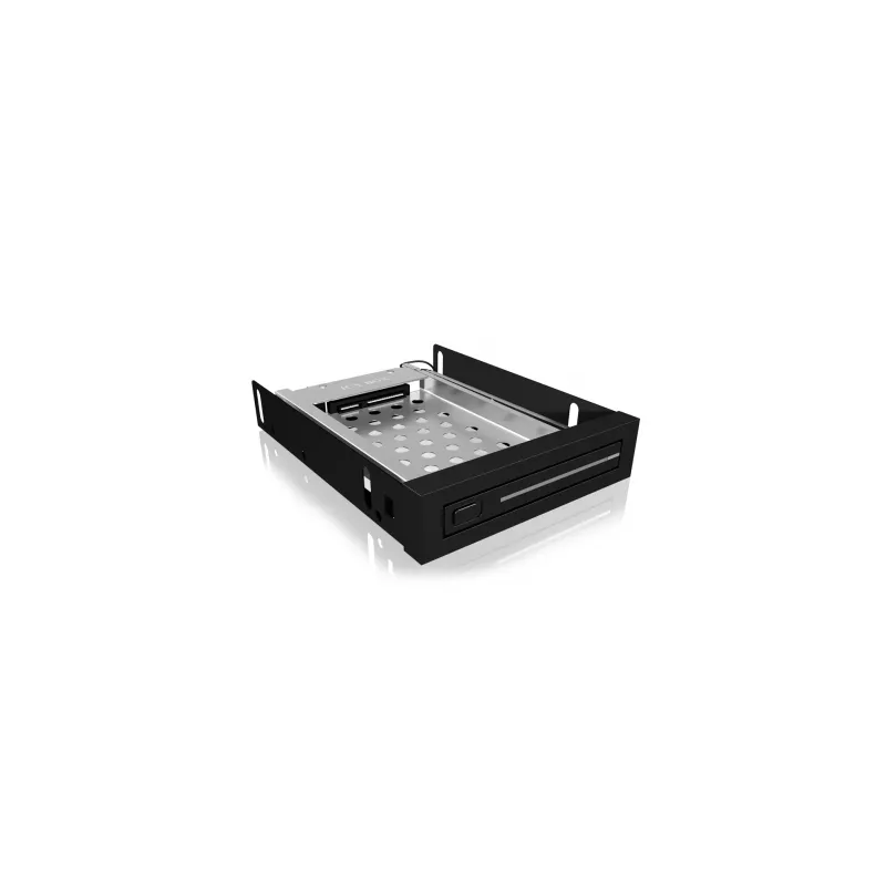 ICY BOX IB-2216StS 8.89 cm (3.5 colio) kietojo disko dėklo laikiklis Juodas