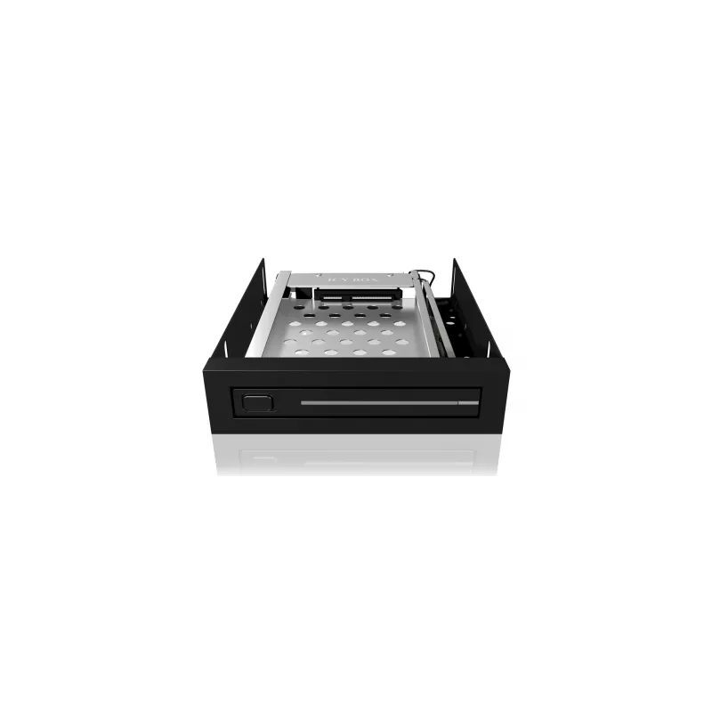 ICY BOX IB-2216StS 8.89 cm (3.5 colio) kietojo disko dėklo laikiklis Juodas