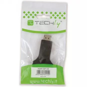 Techly DisplayPort adapteris DP M į DVI-I 24 + 5 F IADAP DSP-229