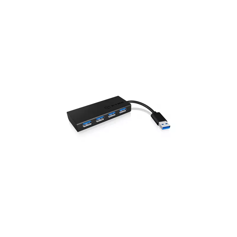 ICY BOX IB-AC6104-B USB 3.2 Gen 1 (3.1 Gen 1) Type-A 5000 Mbit/s Juoda