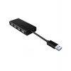 ICY BOX IB-AC6104-B USB 3.2 Gen 1 (3.1 Gen 1) Type-A 5000 Mbit/s Juoda