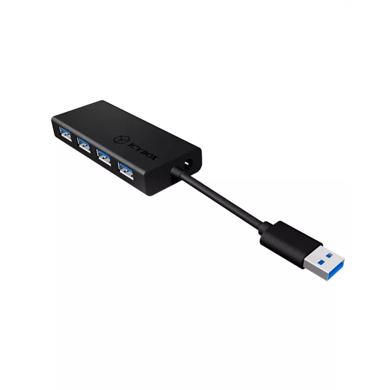 ICY BOX IB-AC6104-B USB 3.2 Gen 1 (3.1 Gen 1) Type-A 5000 Mbit/s Juoda