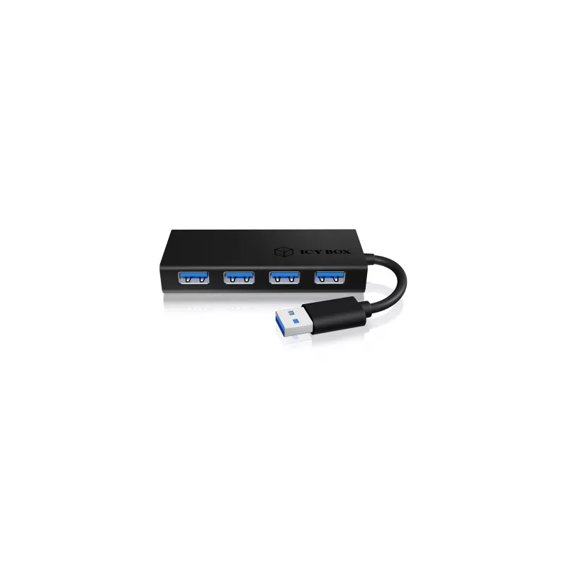 ICY BOX IB-AC6104-B USB 3.2 Gen 1 (3.1 Gen 1) Type-A 5000 Mbit/s Juoda