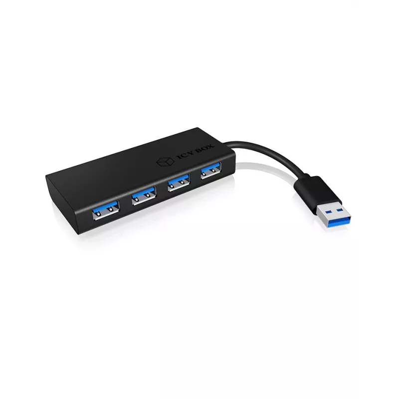 ICY BOX IB-AC6104-B USB 3.2 Gen 1 (3.1 Gen 1) Type-A 5000 Mbit/s Juoda