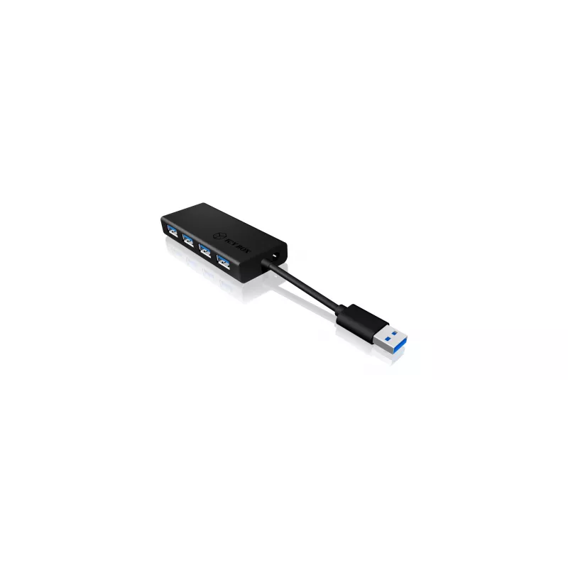 ICY BOX IB-AC6104-B USB 3.2 Gen 1 (3.1 Gen 1) Type-A 5000 Mbit/s Juoda