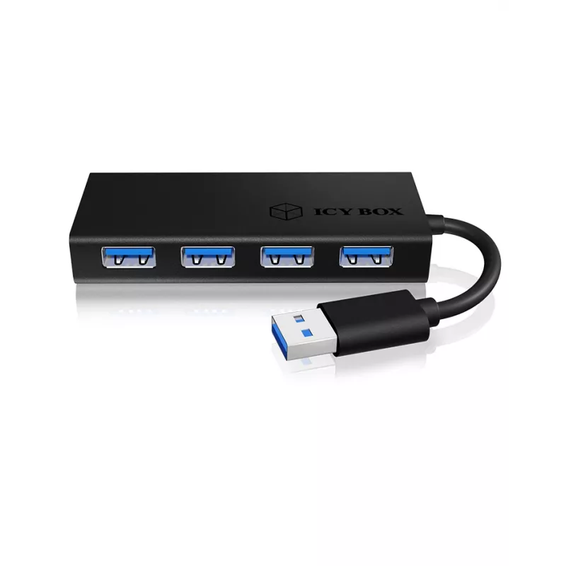 ICY BOX IB-AC6104-B USB 3.2 Gen 1 (3.1 Gen 1) Type-A 5000 Mbit/s Juoda