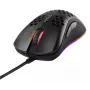 Žaidimų pelė Deltaco DM210 laidinė itin plona RGB juoda