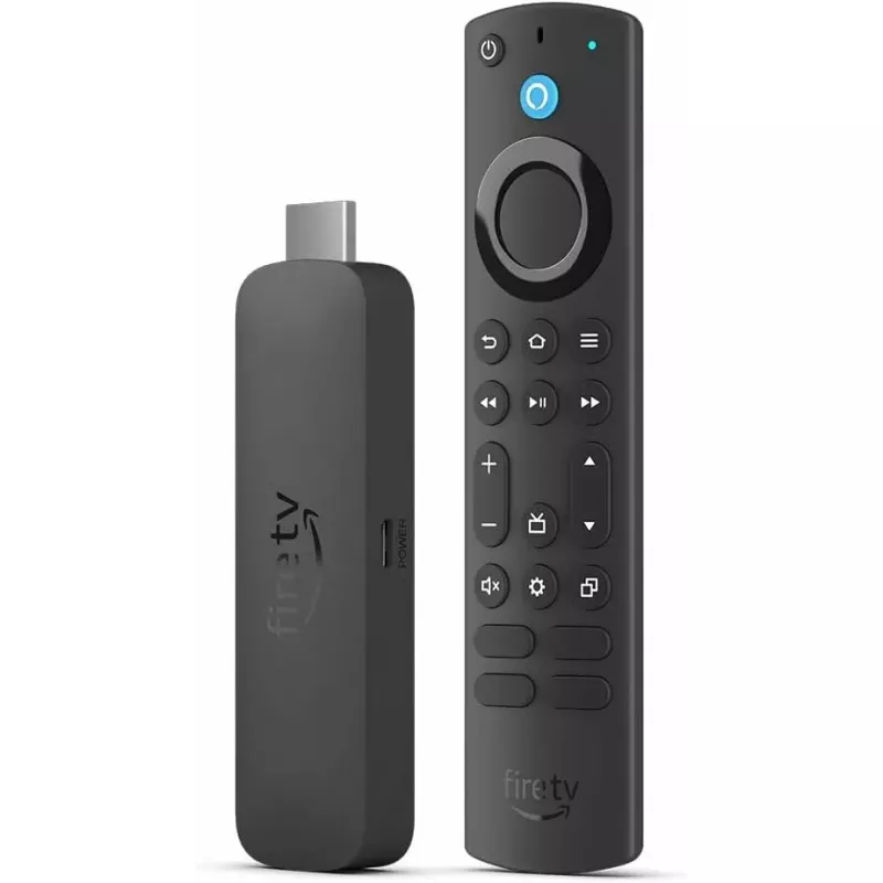 Smart TV dongle Amazon 4K Ultra HD USB, Wi‑Fi 6 (802.11ax), 3840×2160, maitinamas per USB, juodas