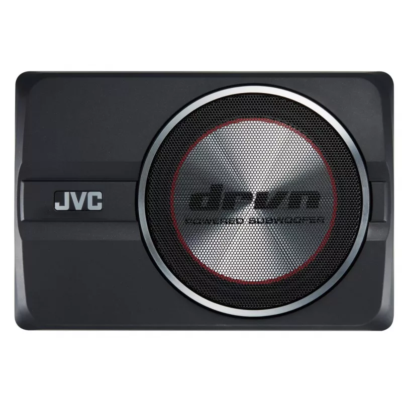 JVC CW-DRA8 paruoštas aktyvinis žemų dažnių garsiakalbis 150 W