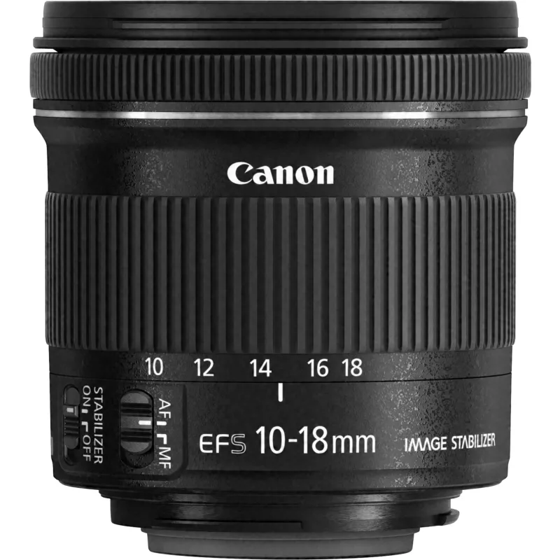 Canon EF-S 10-18mm f/4.5-5.6 IS STM objektyvas