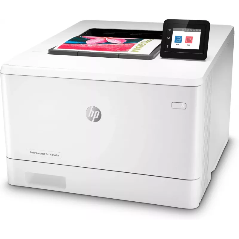 HP Color LaserJet Pro M454dw, spausdinimas, priekinis USB spausdinimas; dvipusis spausdinimas