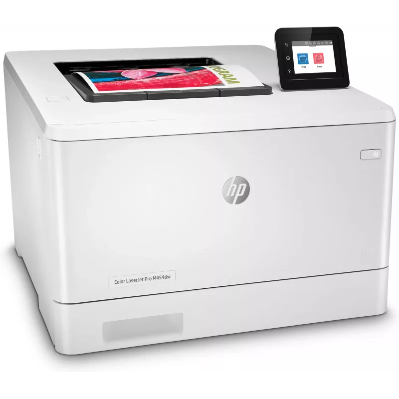 HP Color LaserJet Pro M454dw, spausdinimas, priekinis USB spausdinimas; dvipusis spausdinimas