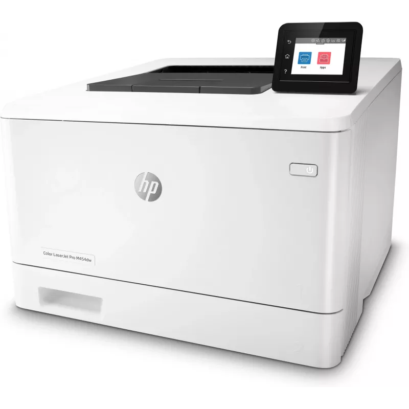 HP Color LaserJet Pro M454dw, spausdinimas, priekinis USB spausdinimas; dvipusis spausdinimas